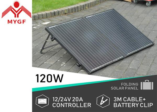 Buy cheap Small 120 Watt Suitcase Solar Panels 0~100% Relative Humidity Light Weight from wholesalers