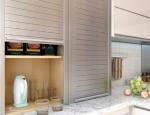 Cabinets Glass Rolling Box Door for Kitchen/Furniture Sliding Door