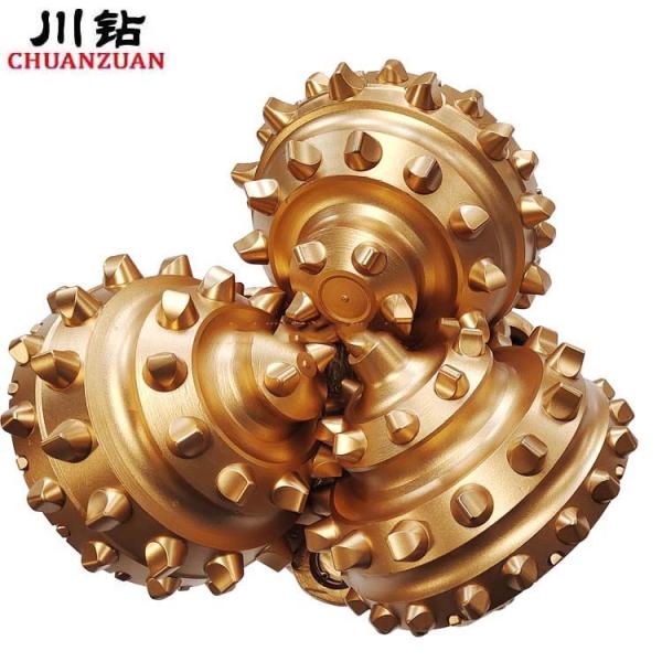 Buy cheap IADC 517 Oil Well TCI Tricone Bit Rubber Sealed Bearing For Medium Formation from wholesalers