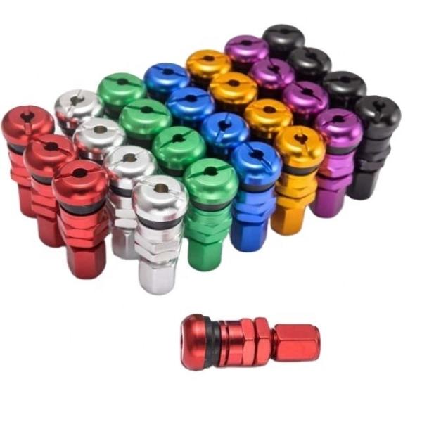 Buy cheap Universal Fitment ALUMINUM Car Tubeless Wheel Tire Valve Stem with Dust Caps and Caps from RAYS from wholesalers