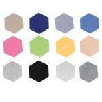 Polyester Fiber Hexagonal Acoustic Panels 3800gsm 12mm