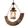 Buy cheap Industrial Rustiy Vintage Pendant Lamps Wooden Pendant Light Oem Odm Service from wholesalers