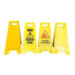 Metal / Plastic / Vinyl Fire Safety Signages For Wall / Ceiling / Pole Mounting