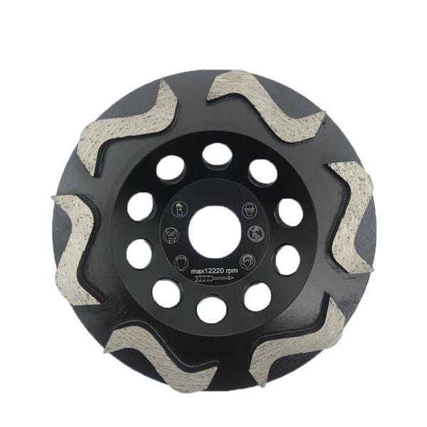 Buy cheap 5" 7" Concrete Diamond Tools S Type Angle Grinder Polishing Wheel from wholesalers