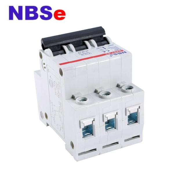 Buy cheap NBSe DZ47-63 3P 20A Electrical Mcb Switch High Fire Resistant IEC60898 Standard from wholesalers