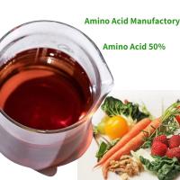 Buy cheap Enzymatic Ph4-6 Amino Acid Liquid Fertilizer 50% Fluidity Plant Fertilizer product