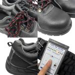 Men'S Anti Impact Anti Puncture ESD Safety Shoes Antistatic Breathable