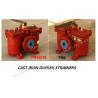 Buy cheap Duplex Oil Filter-Cast Iron Duplex Coarse Oil Filter-Duplex Fuel Filter AS16040 CB/T425-1994 from wholesalers