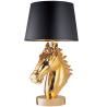 Buy cheap Nordic luxury resin desk lamp post-modern hotel decoration horse table lamp(WH-MTB-89) from wholesalers