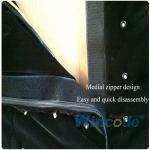 Fabric Soft Cloth Flexible Led Curtain Colorful Sound Active For Party / KTV