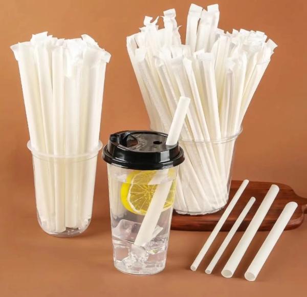 Buy cheap 6*210mm CPLA Compostable Straws from wholesalers