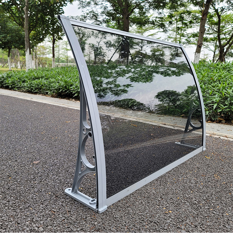 Waterproof Polycarbonate Canopy Awning Anti UV Polycarbonate Sheet Awning
