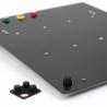 Buy cheap ABS Plastic Soldering Breadboard Transparent With Black Aluminum Plate from wholesalers