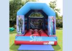 Eco Friendly Child Big Frozen Jumping Castle With Roof For Parties