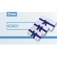 Buy cheap Wrapped Empty Paperboard Gift Boxes Size 27cm*15cm*6cm White Pink product