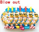 Emoji Smile Cry Kids Birthday Party Decoration Set Party Supplies Baby Birthday