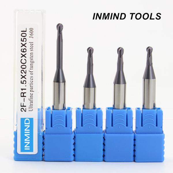 Buy cheap HRC55 Long Neck Ball Nose End Mill from wholesalers