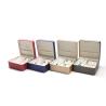 Buy cheap Custom Ring Earrings And Necklace Gift Box Set For Travel Jewelry Storage from wholesalers