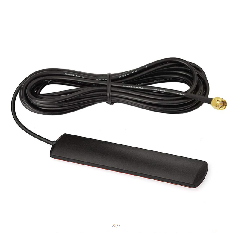 50Ω Impedance RG174 Cable Type 6E LTE 433MHz PCB Router Outdoor Booster Directional Antenna