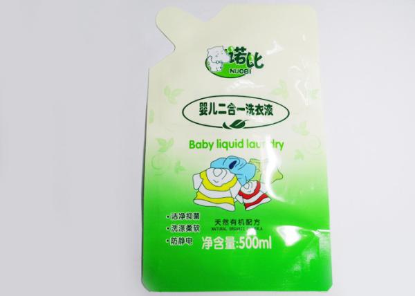 Buy cheap 500ml Special Shape Detergent Stand Up Pouch / Plastic Bags For Washing Powder from wholesalers