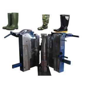 Buy cheap 800 Kg 1/2 color Plastic PVC Rain Boot Mould Shoe Sole Mold For Safety Boot Mold Maker from wholesalers