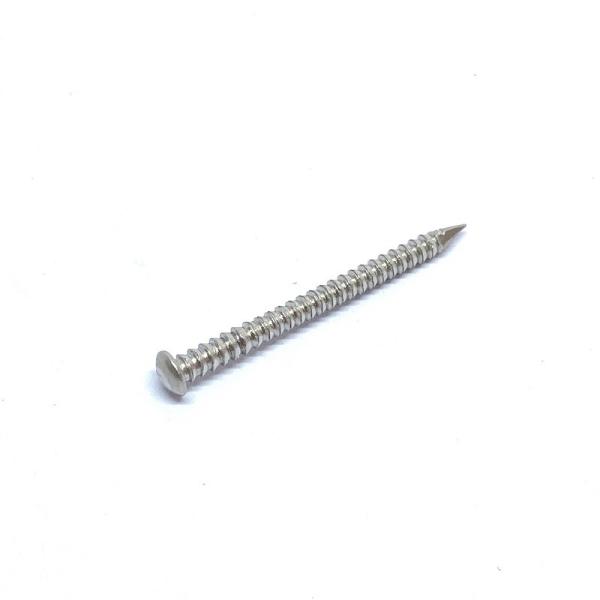 Buy cheap 1.95 X 35MM SUS304 Oval Head Stainless Steel Ring Nails For Wood Using from wholesalers