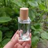 Buy cheap 30ml 50ml Perfume Spray Bottle Flat Round High End Wood Cap from wholesalers