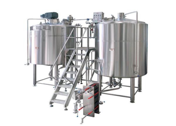 35BBL 2 Vessel Brewhouse / Brewing Equipment Beer Brewery Plant With Steam