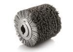 Outer Winding Spiral Industrial Polishing Brushes Roller Polishing Abrasive Wire