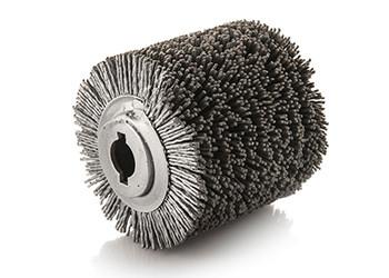 Buy cheap Outer Winding Spiral Industrial Polishing Brushes Roller Polishing Abrasive Wire from wholesalers