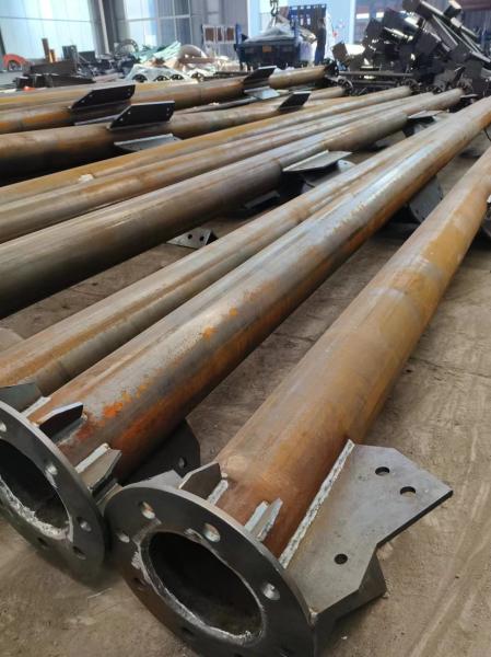 Buy cheap Wind Resistance Galvanized Telecom Tower Tubular Steel Tower Electrical Pole from wholesalers