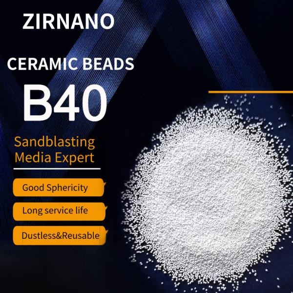 Buy cheap Ceramic media B40 high cost effective recyclable for 70-90 cycles from wholesalers