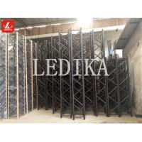 Buy cheap Matt Black Aluminum Spigot Truss For Indoor Concert Parties , DJ Truss System product