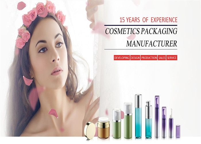 Empty Cosmetic 15ml Travel Bottle Set Makeup Small Packaging ISO9001 Plastic