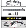 Buy cheap 5D Optical Lens Straight Cree Led Driving Light For Truck , 22.5 Inch 120W Led Bar from wholesalers