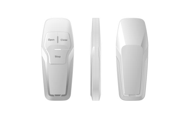 Buy cheap Mini Fashion Design Programmable Garage Door Remote RF Type White Color from wholesalers