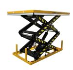 1000kg Portable Electric Scissor Lift Table Cart Q345B Steel