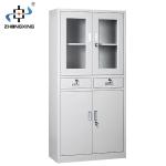 Melamine Office Filing Cabinets Furniture Glass Door Combination Filing Cabinet