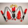 Buy cheap Red Standard Twin Lever Corker , Hand Held Wine Bottle Corking Machine from wholesalers