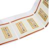 Buy cheap Waterproof Transparent Sticker Paper Roll Printing Custom Logo Adhesive Sticker Label from wholesalers