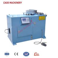 Buy cheap NC Touch Screen 50mm×3mm 1.2t Hydraulic Tube Bending Machine product