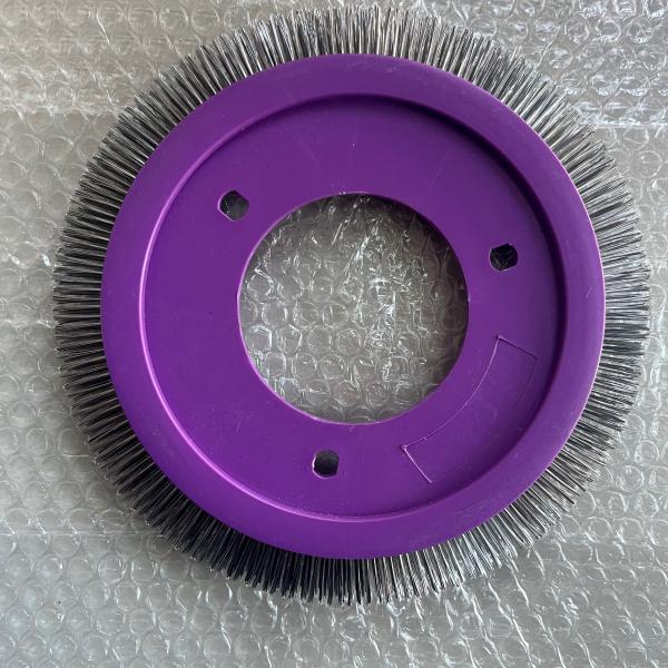 Buy cheap LK Stenter Machine Parts Brush Wheel Purple Plastic Body Stainless Steel Hair Bristle Nylon Hair Optional from wholesalers