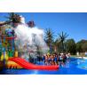 Buy cheap Large Scale Water Playground Equipment Elegant Design Against Corrosion from wholesalers