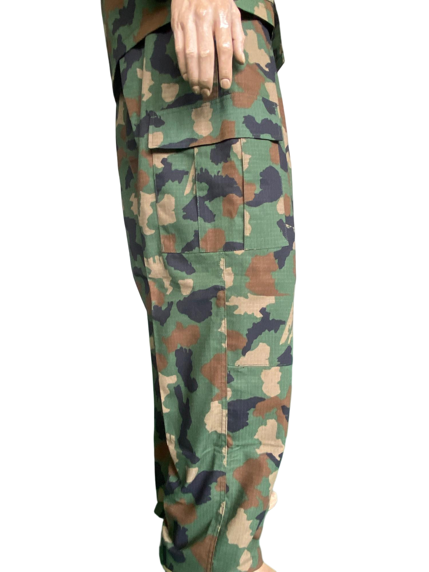 BDU Military Uniform Work Suit For Outdoor Operations Special And Breathable Polyester Cotton Fabric