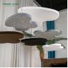 Buy cheap Polyester Fiber Sound Dampening Ceiling Tiles Decorative Design for Hotel from wholesalers