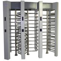 Buy cheap 3 Lane Full Height Turnstile Gate 120 Degree Remote Control Turn Style Door product