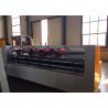 Buy cheap Speed 0-1200 Turn / Min Lead Edge Feeder Corrugated Board Thin Blade Slitting Scoring Machine from wholesalers