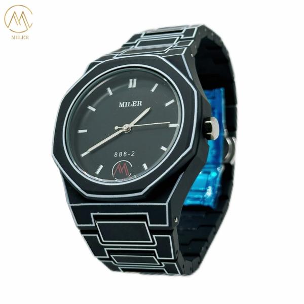Fashionable Creative Trendy Lines Kid's Quartz Waterproof Watches for Daily Life