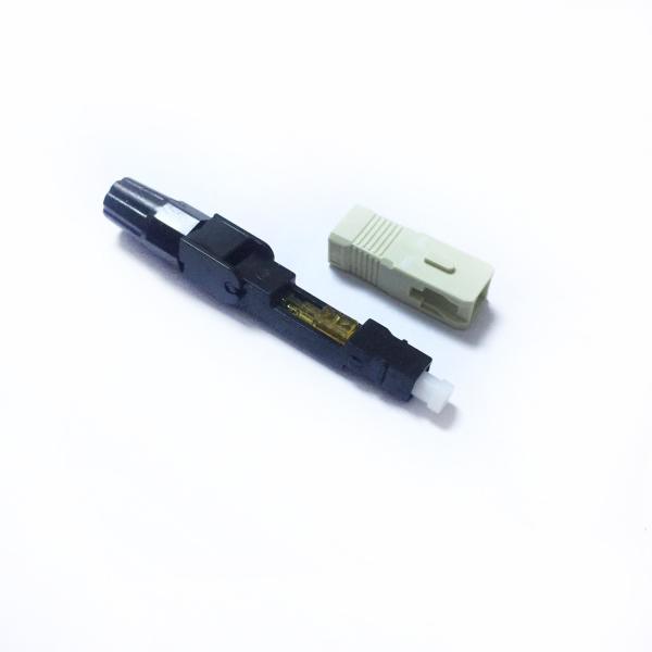 Buy cheap SC Field Assembly Fiber Optic Fast Connector Multimode FTTH Fiber Optic Quick Connector from wholesalers