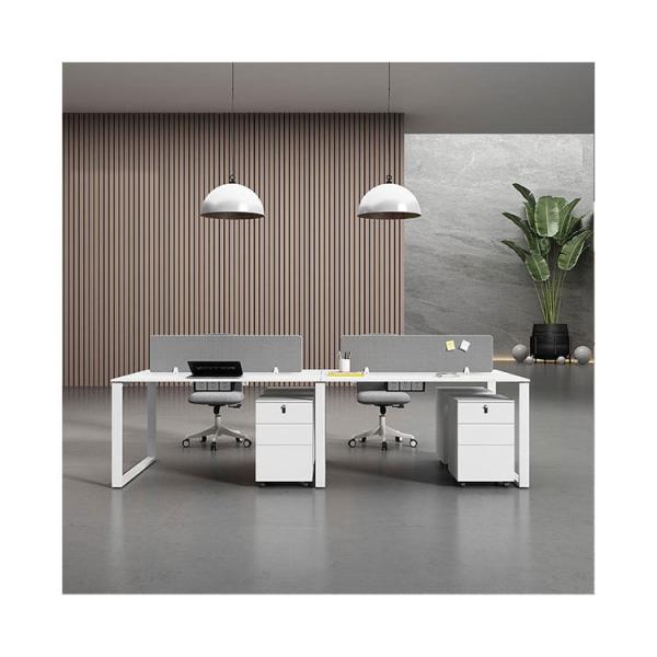 Buy cheap Open Working Area Office Furniture Workstations with Melamine Surface Wooden Type from wholesalers